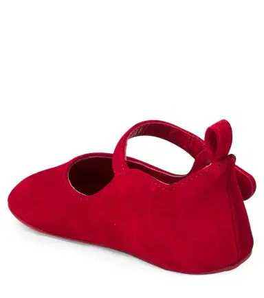 Christian Louboutin Kids Baby Love Chick suede ballet flats | Thumbnail 2