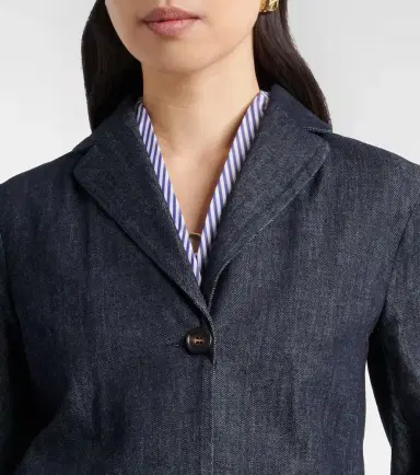 'S Max Mara Leone denim blazer | Thumbnail 4 'S Max Mara Leone denim blazer | Thumbnail 4