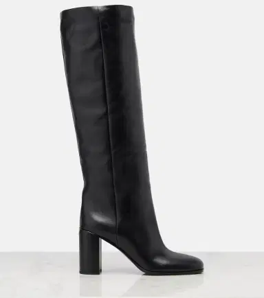 Prada Leather knee-high boots | Thumbnail 2 Prada Leather knee-high boots | Thumbnail 2