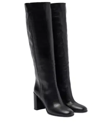Prada Leather knee-high boots | Thumbnail 1 Prada Leather knee-high boots | Thumbnail 1