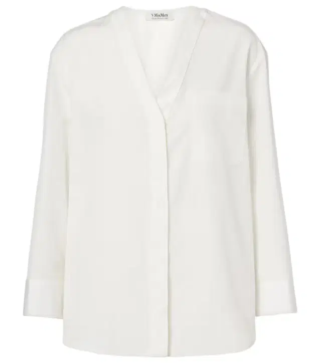 Chicca cotton poplin shirt