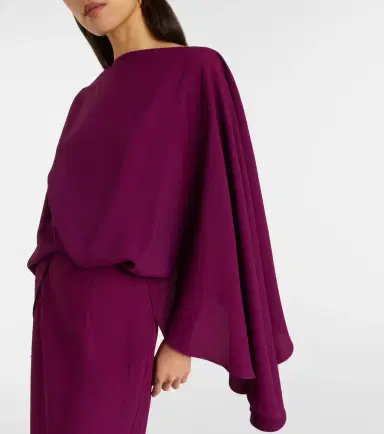 Taller Marmo Eolia crêpe cady maxi dress | Thumbnail 2