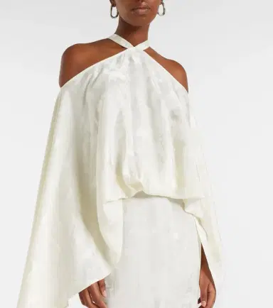Taller Marmo Cyclades jacquard gown | Thumbnail 3