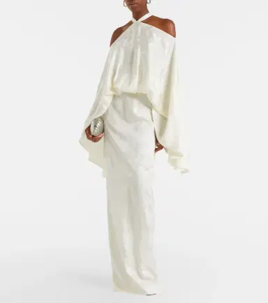 Taller Marmo Cyclades jacquard gown | Thumbnail 4