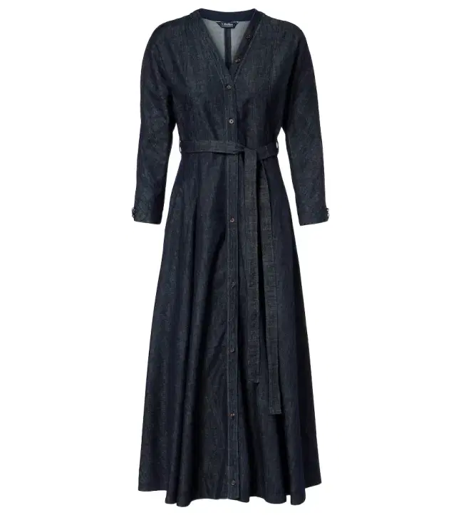 'S Max Mara Ambra denim wrap dress