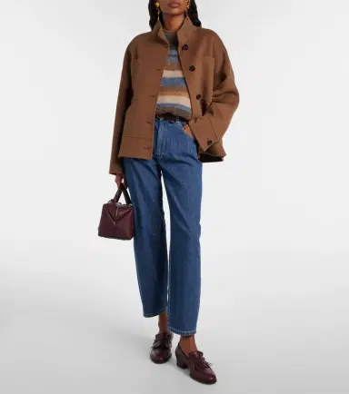 'S Max Mara 'S Max Mara Masia high-rise barrel-leg jeans | Thumbnail 4