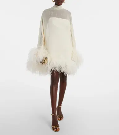 Taller Marmo Vegas Spirito silk minidress | Thumbnail 5 Taller Marmo Vegas Spirito silk minidress | Thumbnail 5