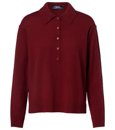 'S Max Mara 'S Max Mara Frisia wool polo sweater | Thumbnail 1 'S Max Mara 'S Max Mara Frisia wool polo sweater | Thumbnail 1