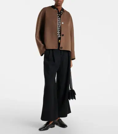 'S Max Mara Medera wool jacquard polo sweater | Thumbnail 4