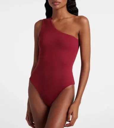 Taller Marmo One-shoulder swimsuit and beach cover-up set | Thumbnail 2