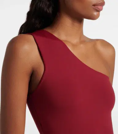 Taller Marmo One-shoulder swimsuit and beach cover-up set | Thumbnail 4