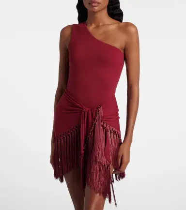 Taller Marmo One-shoulder swimsuit and beach cover-up set | Thumbnail 6