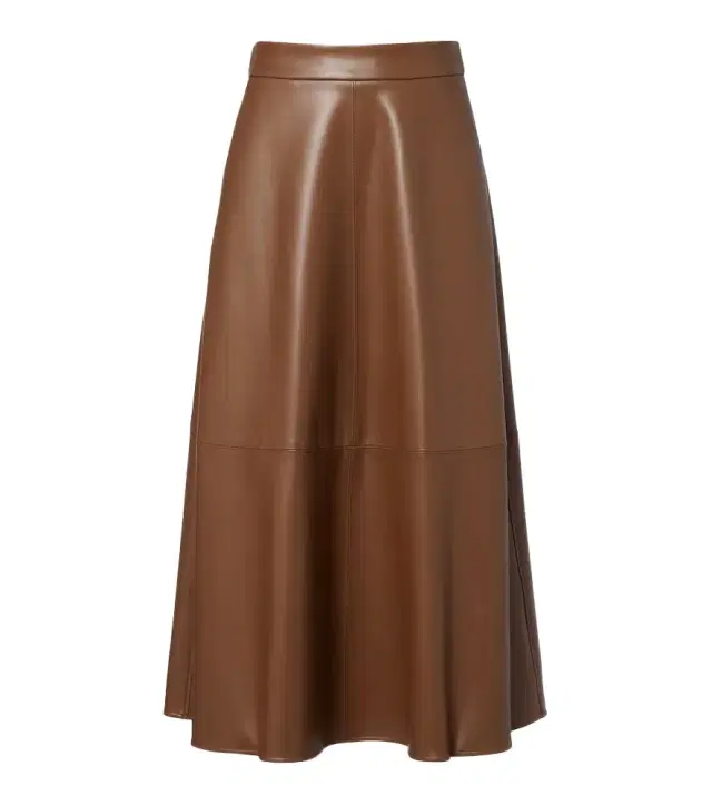 Ninfa paneled midi skirt