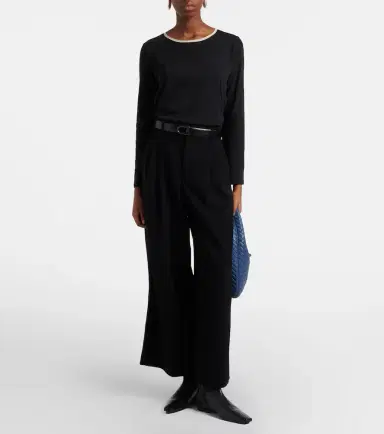 'S Max Mara Divina cotton-blend T-shirt | Thumbnail 2