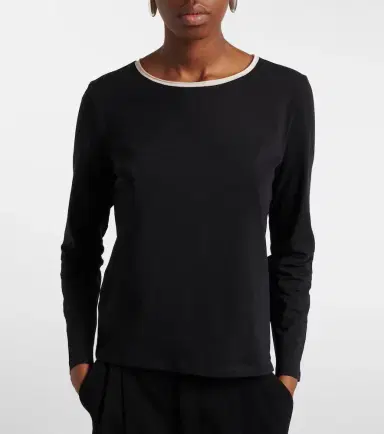 'S Max Mara Divina cotton-blend T-shirt | Thumbnail 4