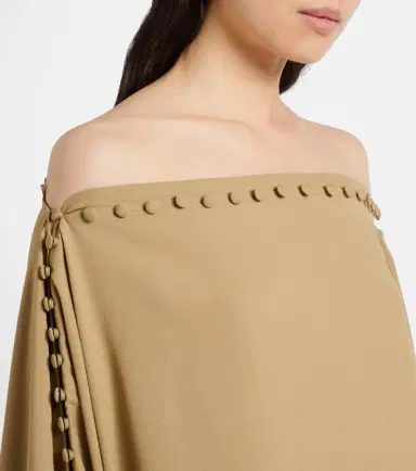 Taller Marmo Mila crêpe kaftan | Thumbnail 6 Taller Marmo Mila crêpe kaftan | Thumbnail 6