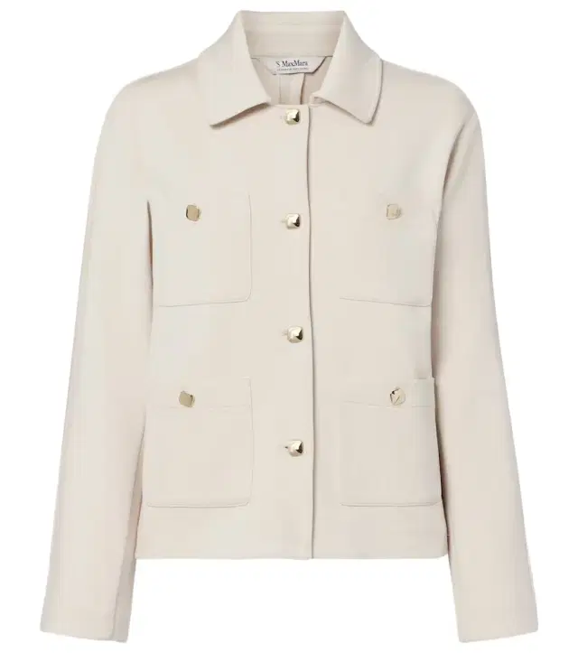 Armonioso cotton-blend jersey jacket
