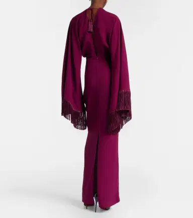 Taller Marmo Magnifique fringed gown | Thumbnail 2