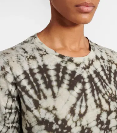 Proenza Schouler Mia tie-dye cotton jersey top | Thumbnail 4