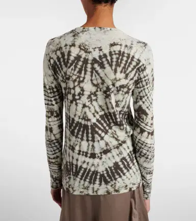 Proenza Schouler Mia tie-dye cotton jersey top | Thumbnail 5