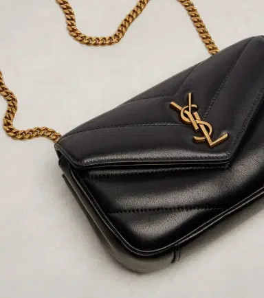Saint Laurent Loulou Mini leather crossbody bag | Thumbnail 4 Saint Laurent Loulou Mini leather crossbody bag | Thumbnail 4
