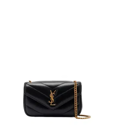 Saint Laurent Loulou Mini leather crossbody bag | Thumbnail 1 Saint Laurent Loulou Mini leather crossbody bag | Thumbnail 1
