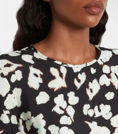 Proenza Schouler White Label Waverly twill midi dress | Thumbnail 3 Proenza Schouler White Label Waverly twill midi dress | Thumbnail 3