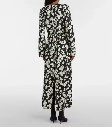 Proenza Schouler White Label Waverly twill midi dress | Thumbnail 6 Proenza Schouler White Label Waverly twill midi dress | Thumbnail 6
