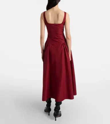 Proenza Schouler White Label Kendall midi dress | Thumbnail 3 Proenza Schouler White Label Kendall midi dress | Thumbnail 3