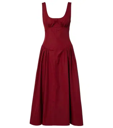 Proenza Schouler White Label Kendall midi dress | Thumbnail 1 Proenza Schouler White Label Kendall midi dress | Thumbnail 1