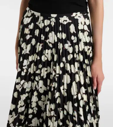 Proenza Schouler White Label Runa printed twill midi skirt | Thumbnail 5