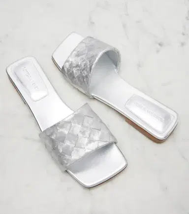 Bottega Veneta Parco Intrecciato leather mules | Thumbnail 4