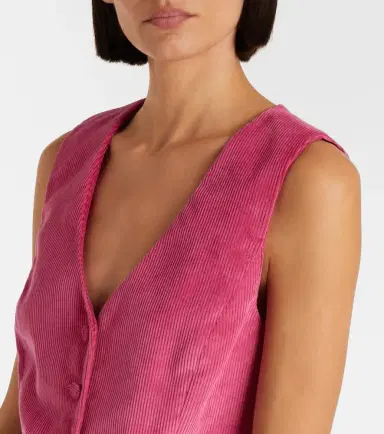Gabriela Hearst Coleridge cotton corduroy vest | Thumbnail 2 Gabriela Hearst Coleridge cotton corduroy vest | Thumbnail 2