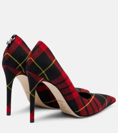 Alexander McQueen Skull MacQueen Tartan pumps | Thumbnail 2