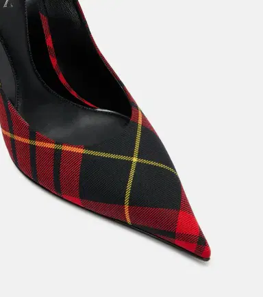 Alexander McQueen Skull MacQueen Tartan pumps | Thumbnail 3