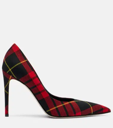 Alexander McQueen Skull MacQueen Tartan pumps | Thumbnail 4