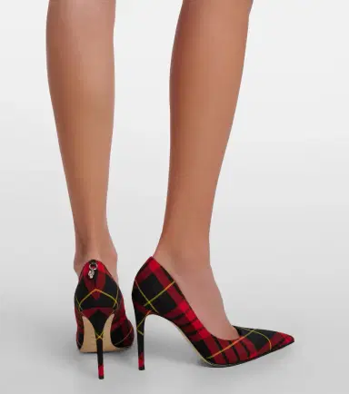 Alexander McQueen Skull MacQueen Tartan pumps | Thumbnail 5