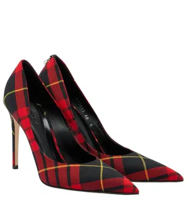 Alexander McQueen Skull MacQueen Tartan pumps | Thumbnail 1