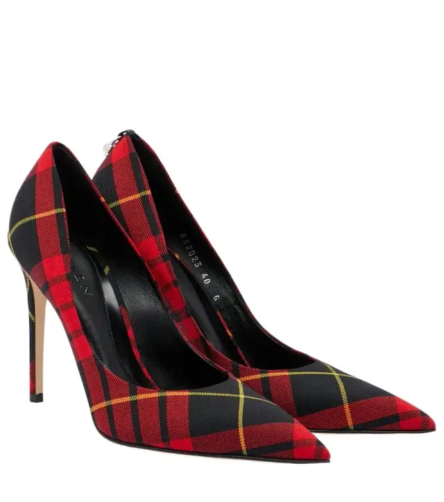 McQueen Skull MacQueen Tartan pumps