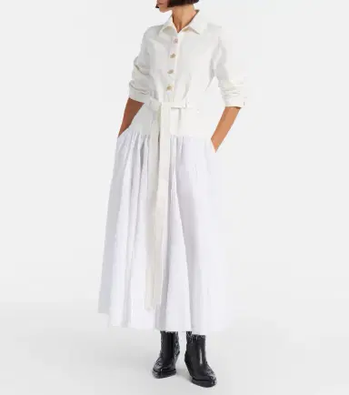 Gabriela Hearst Delyth cotton and linen maxi dress | Thumbnail 3