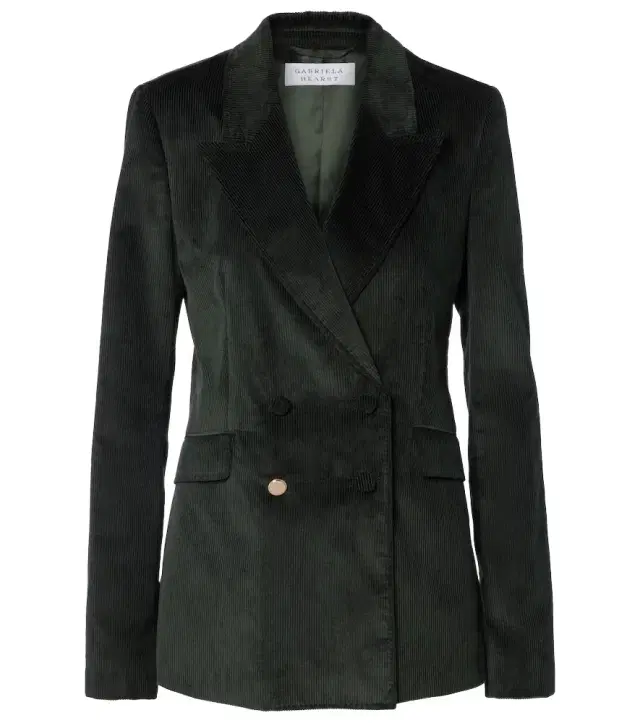 Gabriela Hearst Angela cotton corduroy blazer