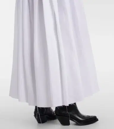 Gabriela Hearst Juniper gathered linen midi skirt | Thumbnail 3
