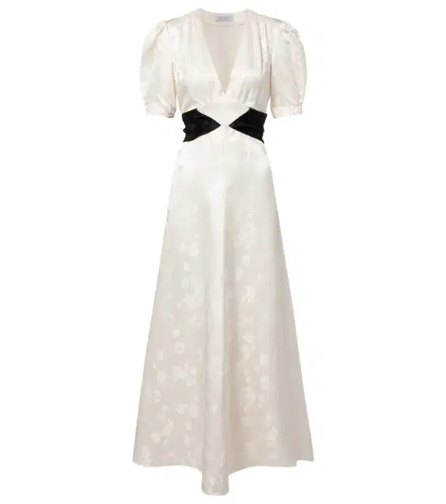 Gabriela Hearst Larkin floral silk midi dress