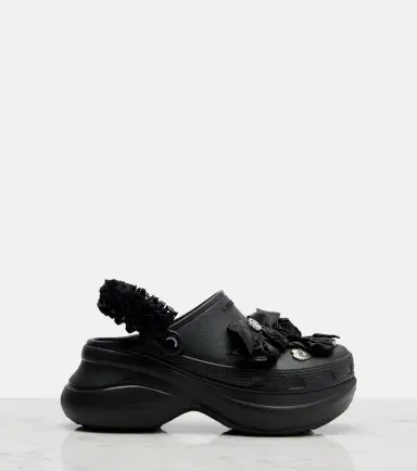 Balenciaga x Crocs Jibbitz platform mules | Thumbnail 3