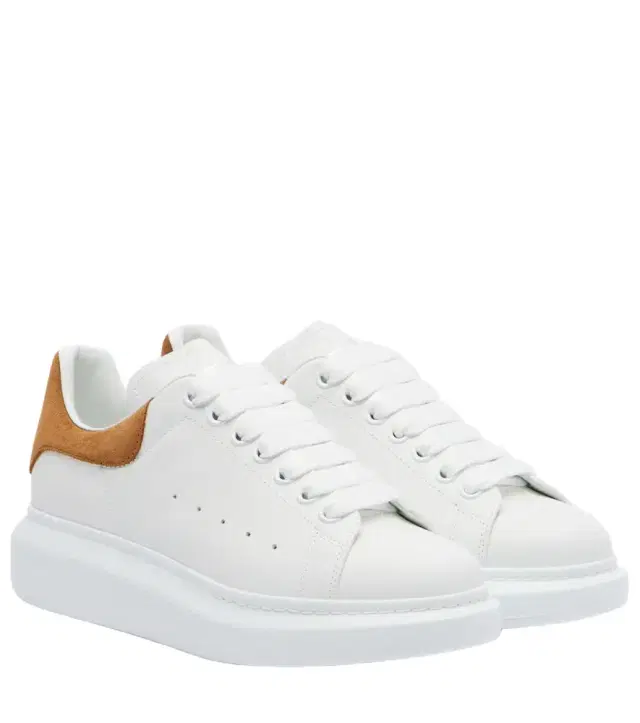 Oversized leather sneakers Oversized leather sneakers