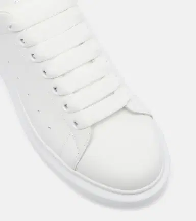 Alexander McQueen Oversized embellished leather sneakers | Thumbnail 4 Alexander McQueen Oversized embellished leather sneakers | Thumbnail 4