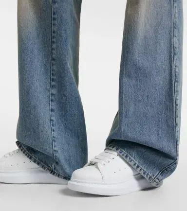 Alexander McQueen Oversized embellished leather sneakers | Thumbnail 6 Alexander McQueen Oversized embellished leather sneakers | Thumbnail 6