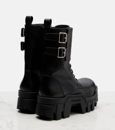 Balenciaga Bulldozer 25 leather platform combat boots | Thumbnail 3