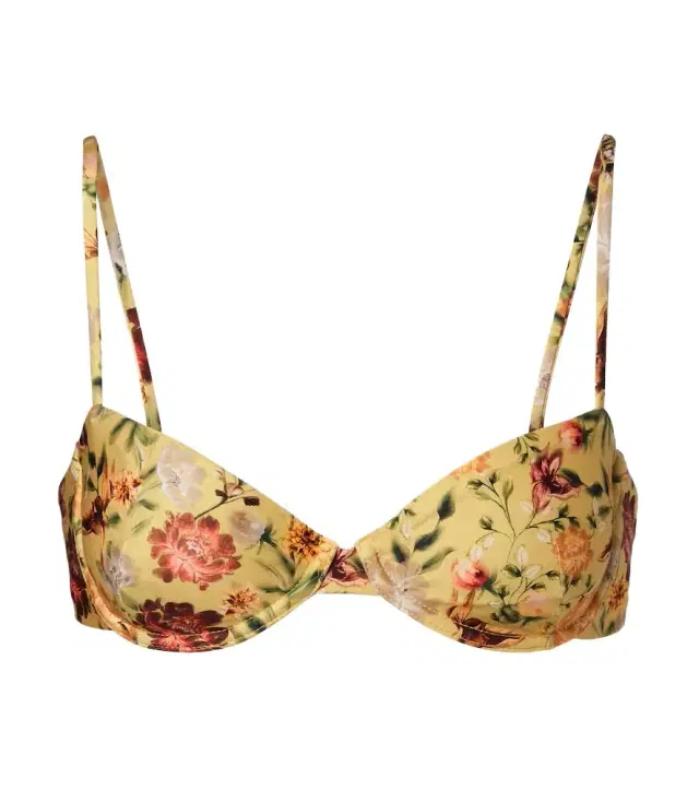 Agua by Agua Bendita Magdalena floral bikini top