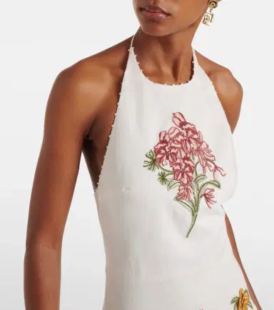 Agua by Agua Bendita Balsa Cordillera floral linen midi dress | Thumbnail 7 Agua by Agua Bendita Balsa Cordillera floral linen midi dress | Thumbnail 7